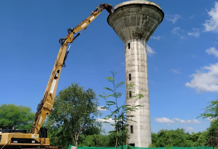 Water Tank Dismantling